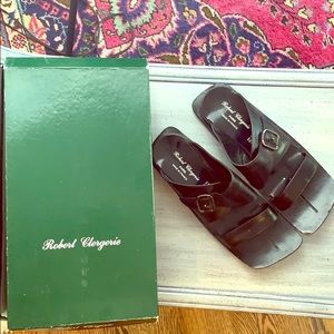 Vintage Robert Clergerie leather sandal